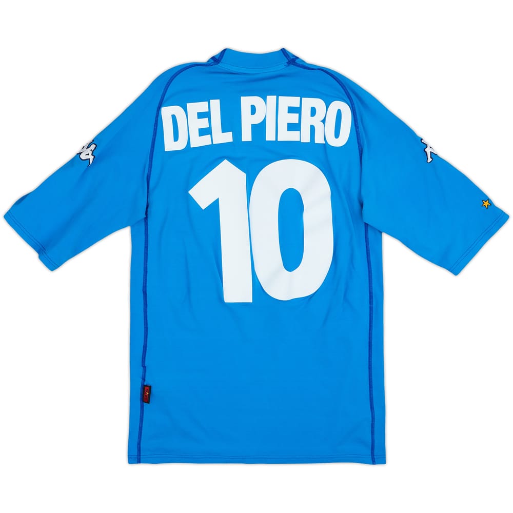 2000-01 Italy Home Shirt Del Piero #10 - 8/10 - (S)