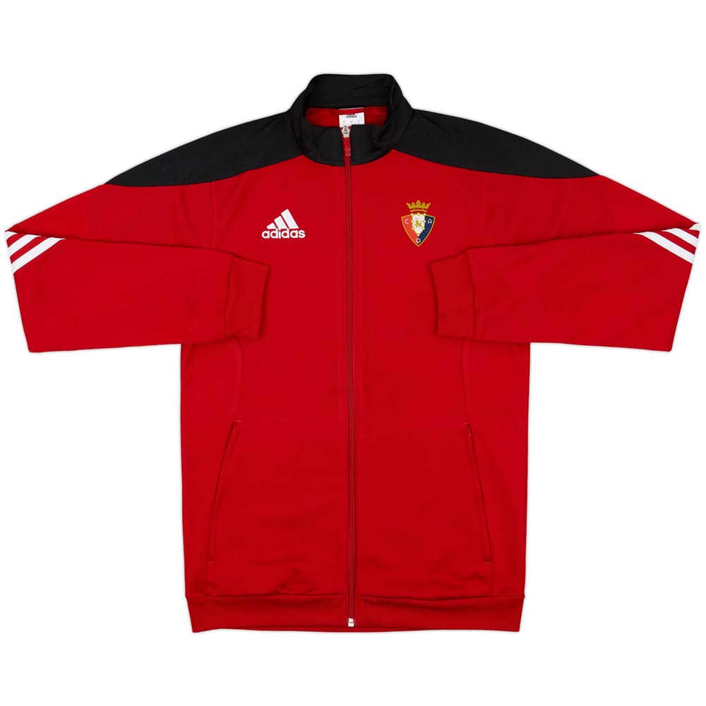 2013-14 Osasuna adidas Track Jacket - 8/10 - (S)