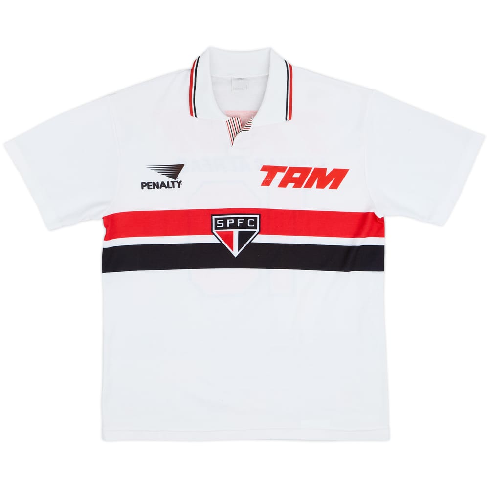 1992 Sao Paulo Home Shirt #10 - 8/10 - (L)