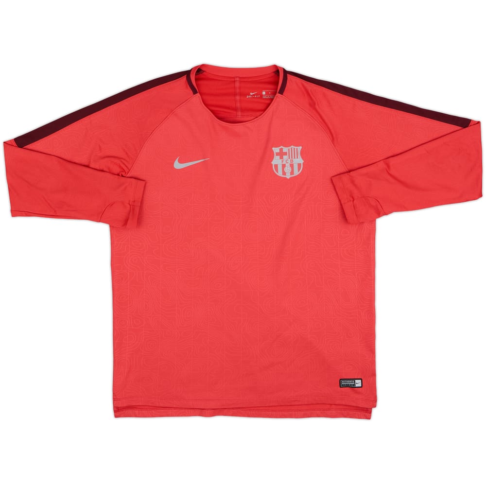 2018-19 Barcelona Nike Drill Top - 7/10 - (L)