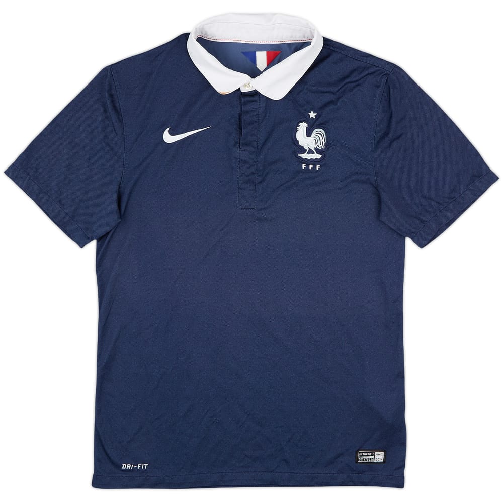 2014-15 France Home Shirt - 5/10 - (S)