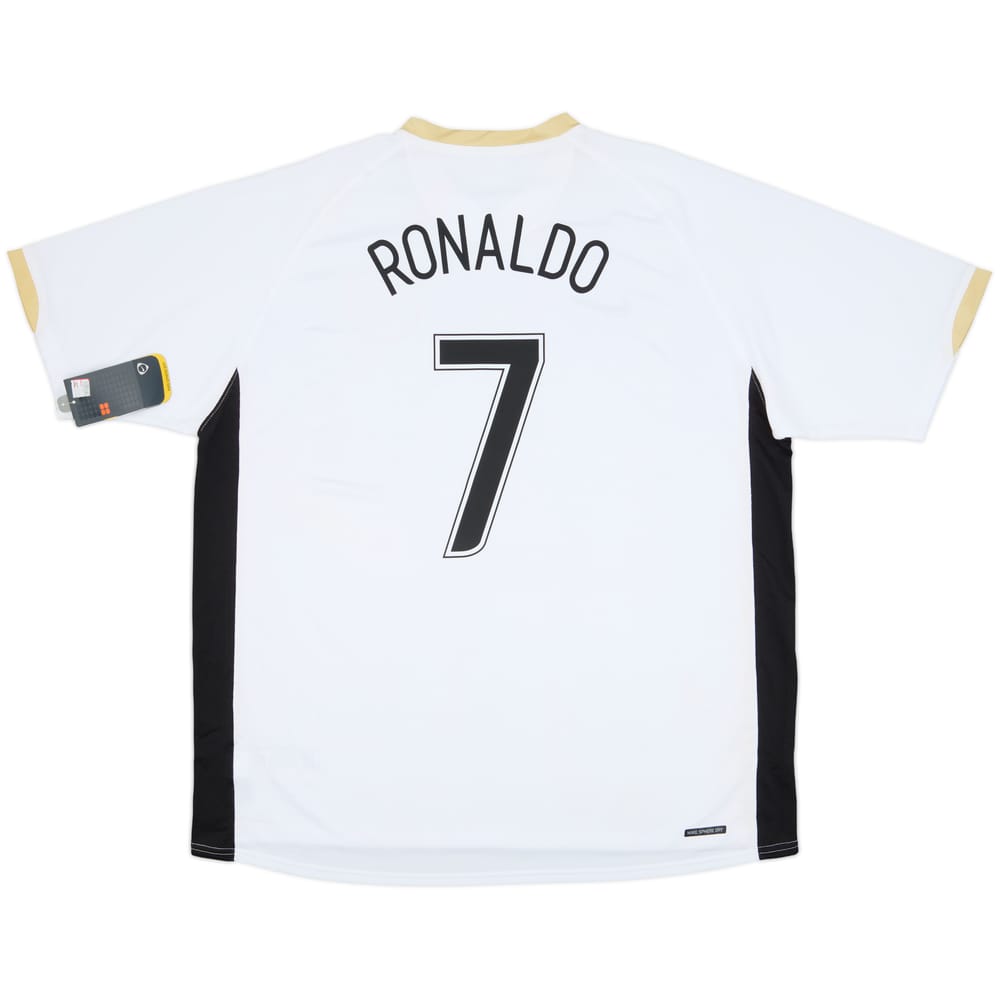 2006-08 Manchester United Away Shirt Ronaldo #7 (XXL)