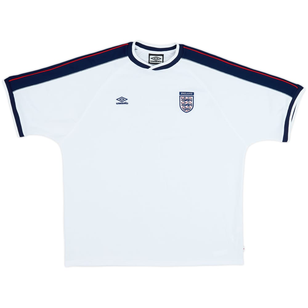 2000-02 England Umbro Training Shirt - 9/10 - (XXL)
