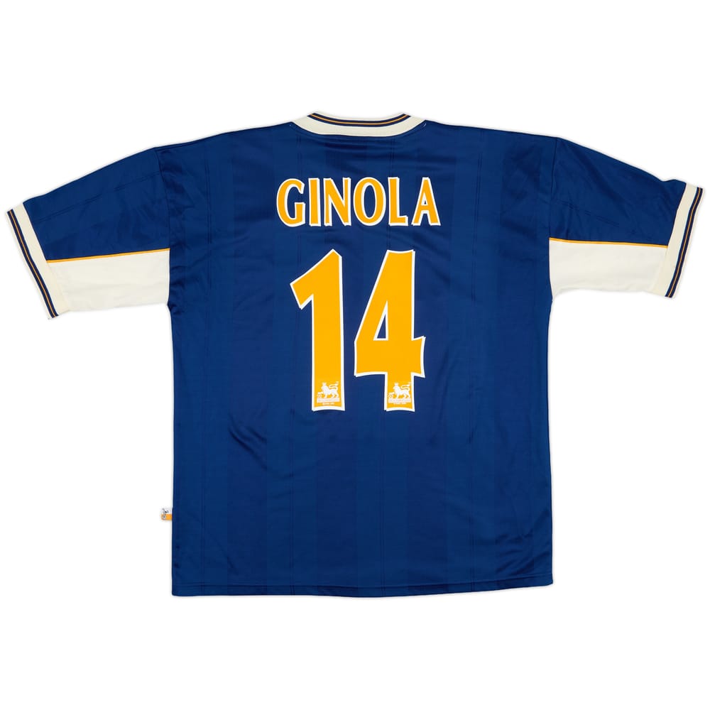 1997-98 Tottenham Away Shirt Ginola #14 - 9/10 - (L)
