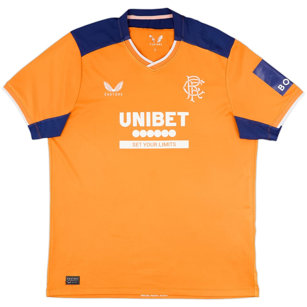 2022-23 Rangers Third Shirt - 7/10 - (XL)