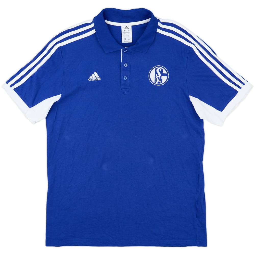 2013-14 Schalke adidas Polo Shirt - 6/10 - (L)