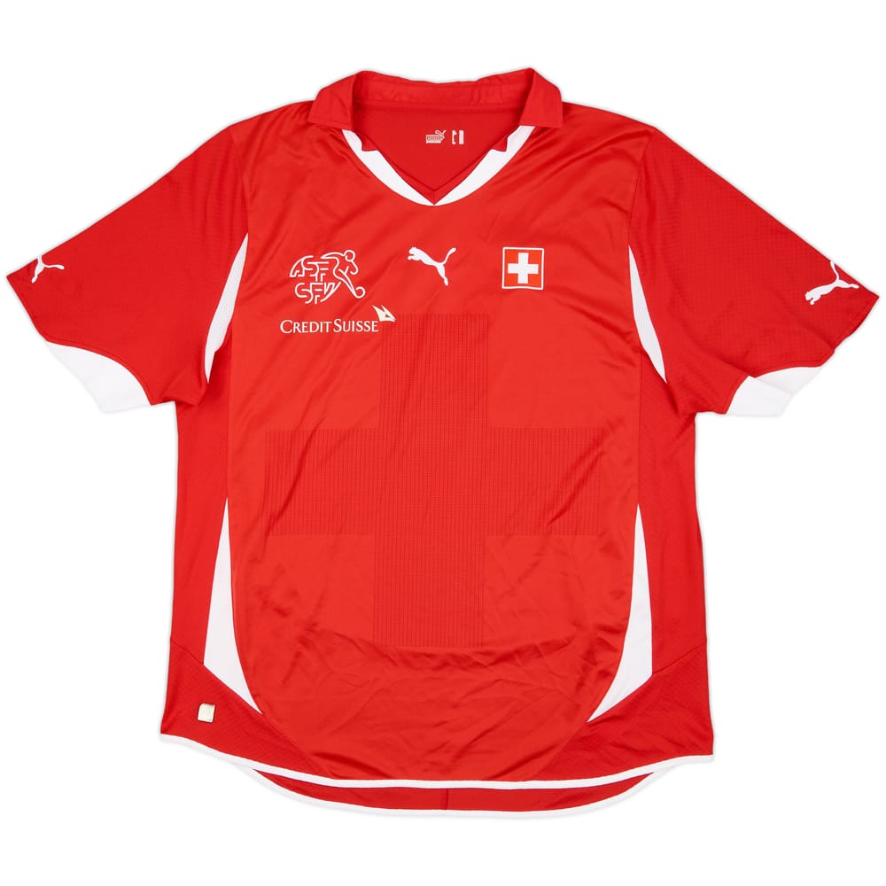 2010-11 Switzerland Home Shirt - 9/10 - (XXL)