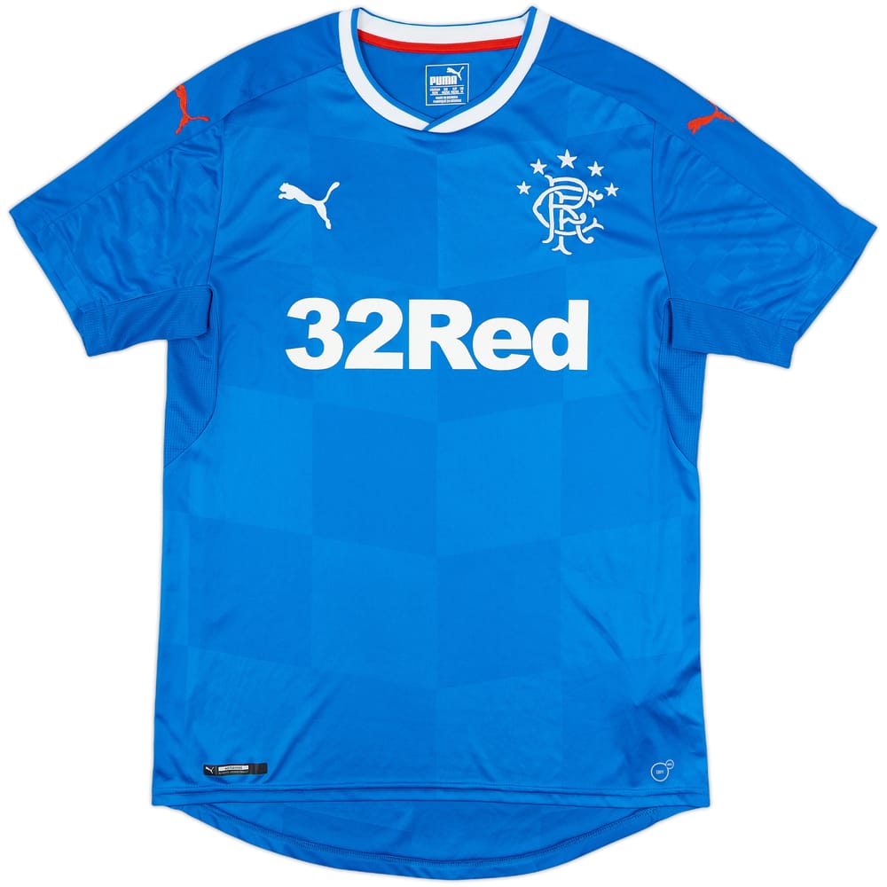 2016-18 Rangers Home Shirt - 9/10 - (M)