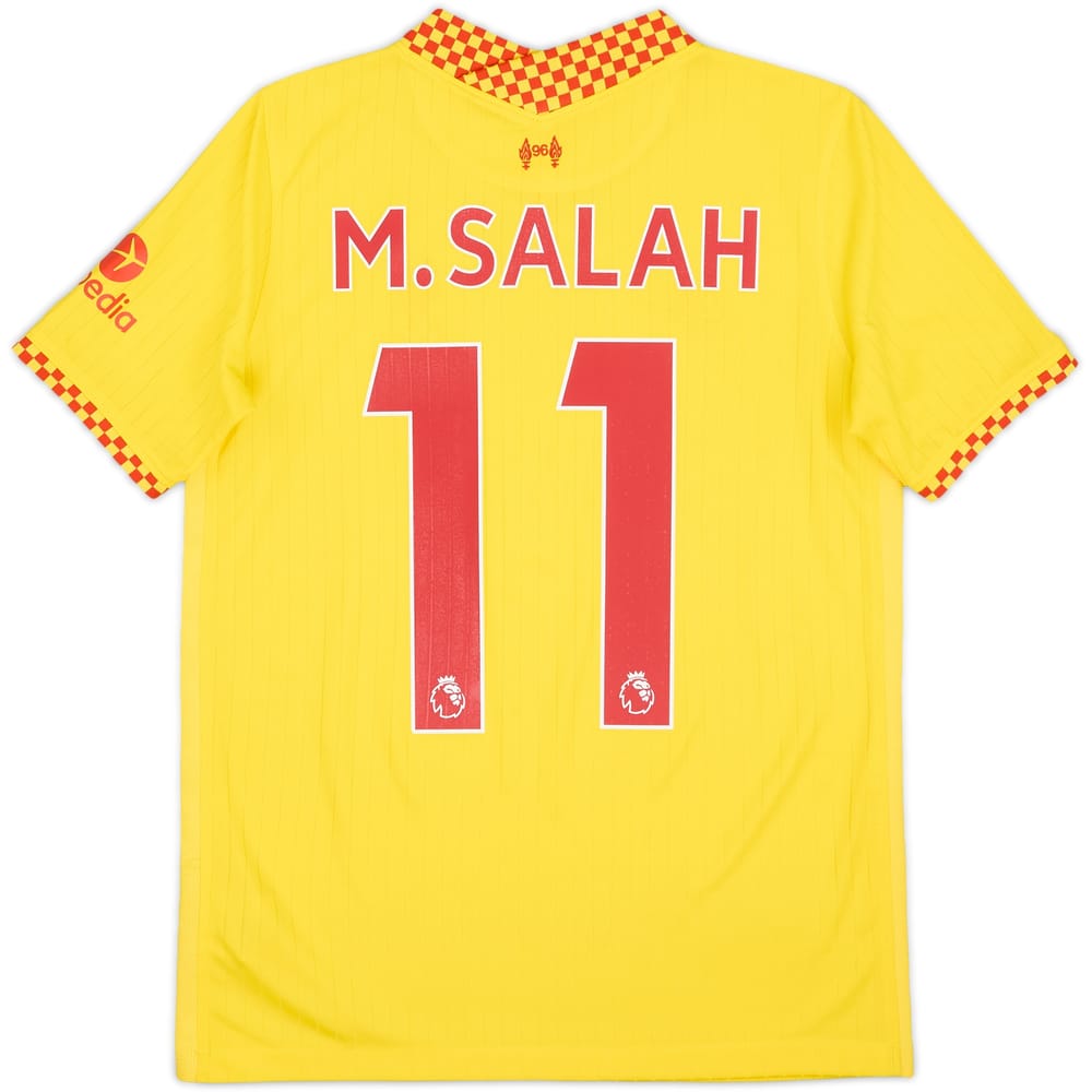 2021-22 Liverpool Third Shirt M.Salah #11 - 8/10 - (L.Boys)