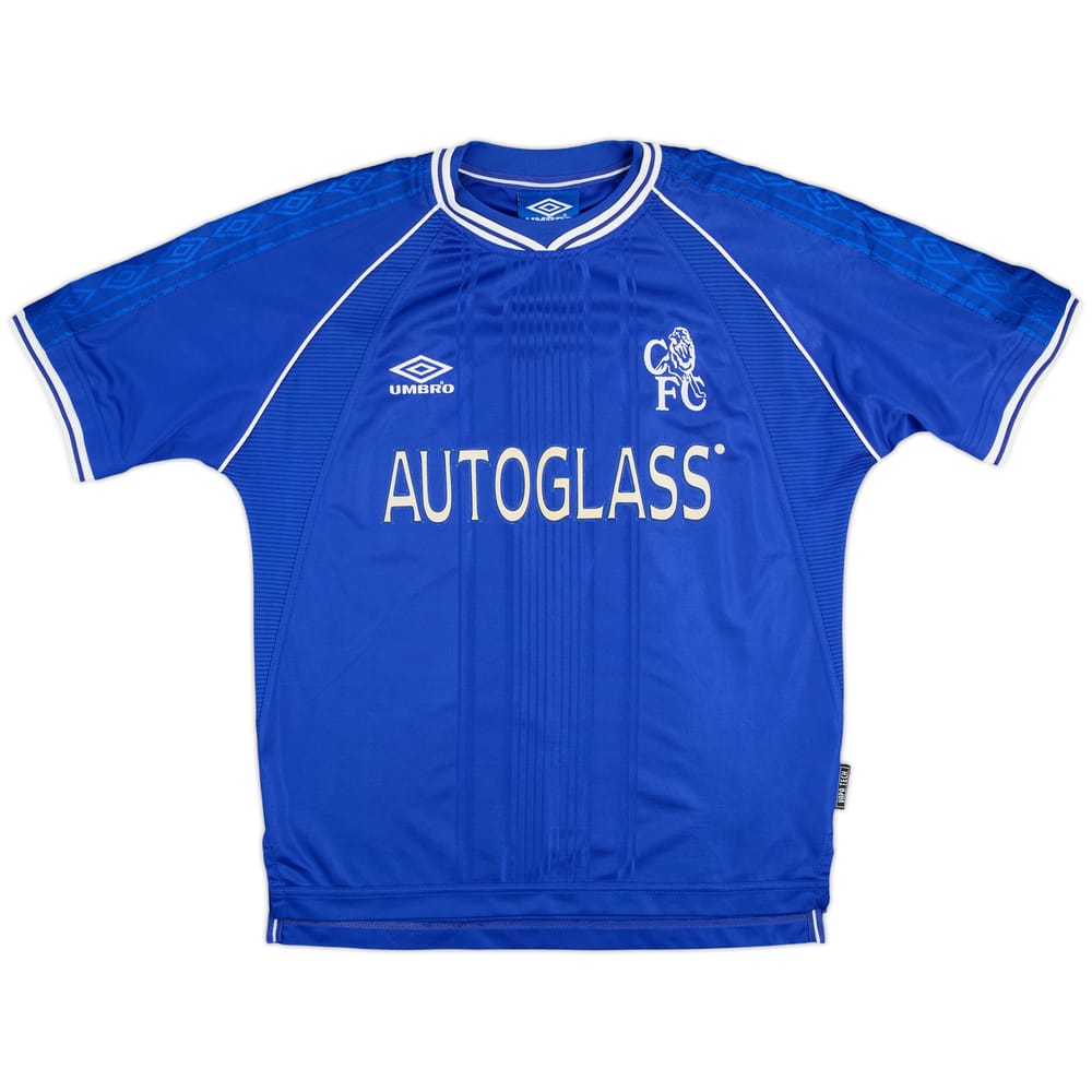 1999-01 Chelsea Home Shirt - 8/10 - (15-16 Years)