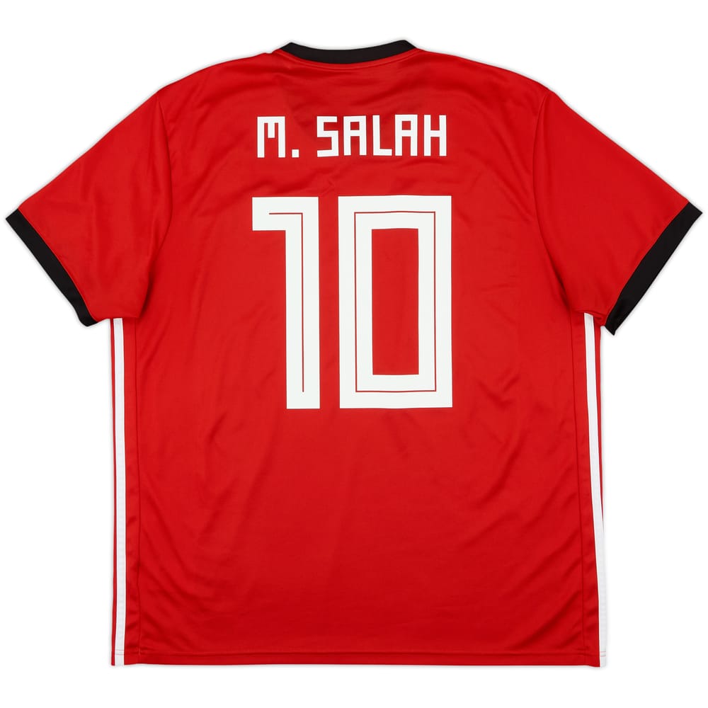 2018-19 Egypt Home Shirt Salah #10 - 8/10 - (XL)