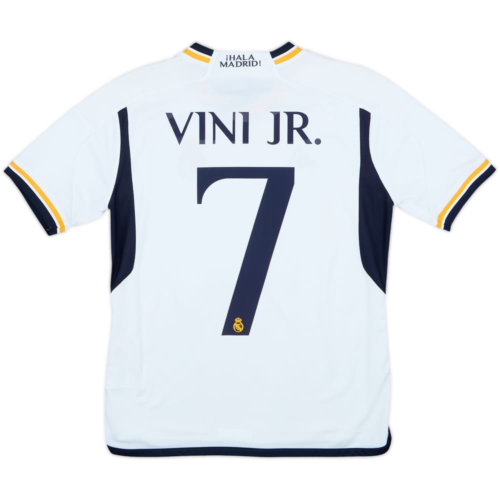 2023-24 Real Madrid Home Shirt Vini Jr #7 - 6/10 - (13-14 Years)
