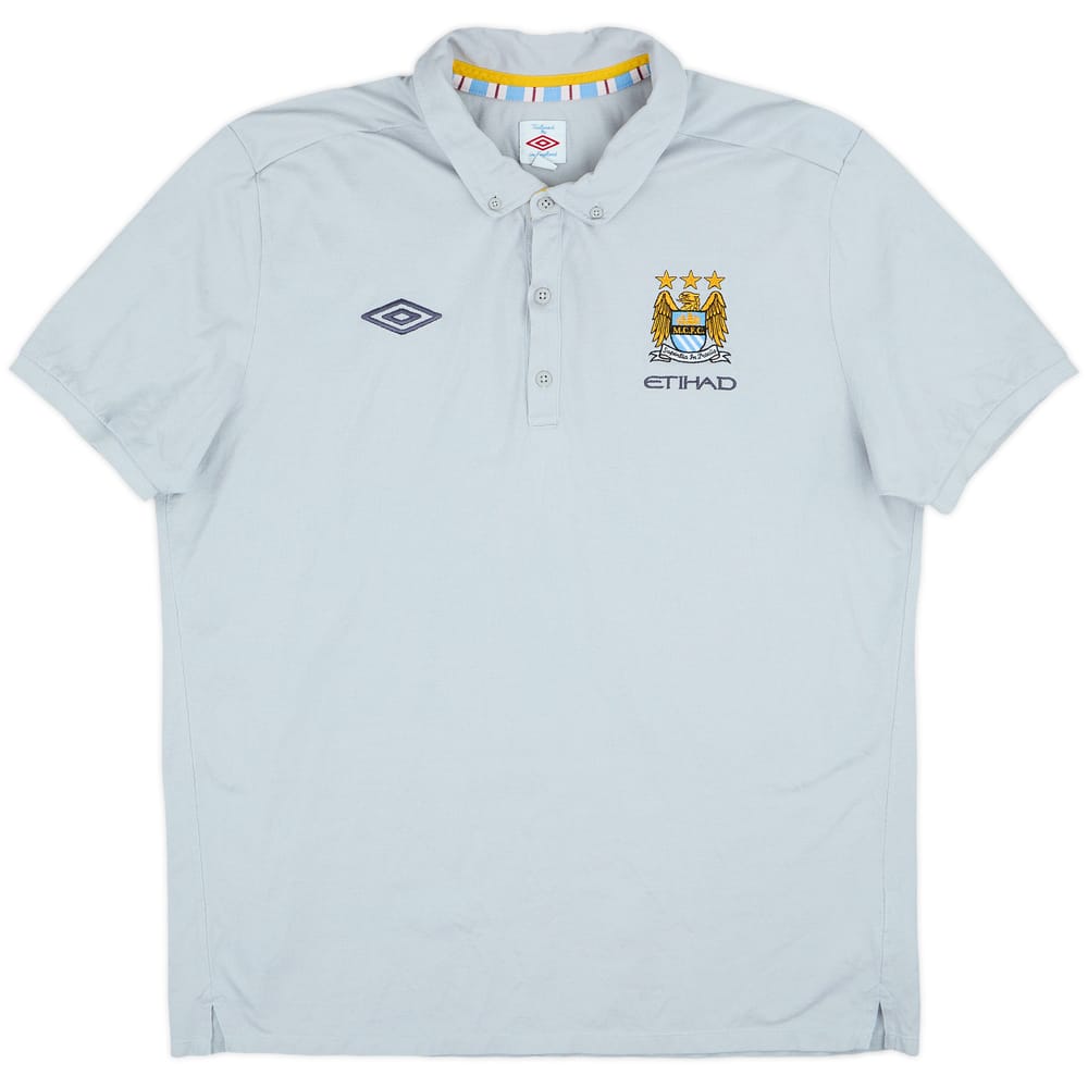 2012-13 Manchester City Umbro Polo Shirt - 8/10 - (XXL)