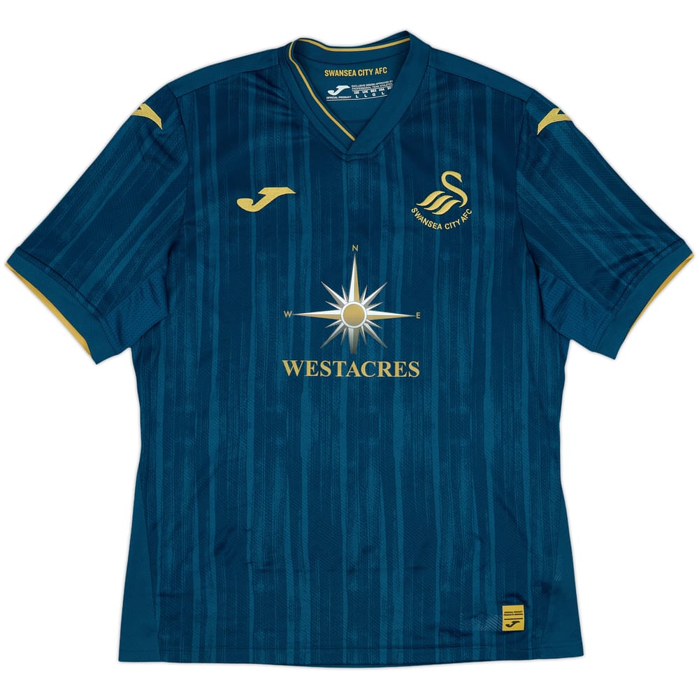 2023-24 Swansea City Away Shirt - 10/10 - (L)
