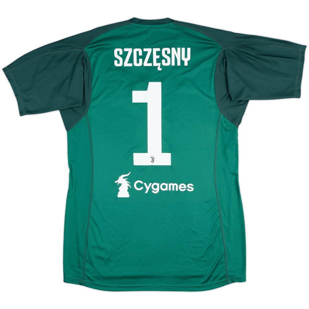 2018-19 Juventus GK S/S Shirt Szczesny #1 - 8/10 - (L)