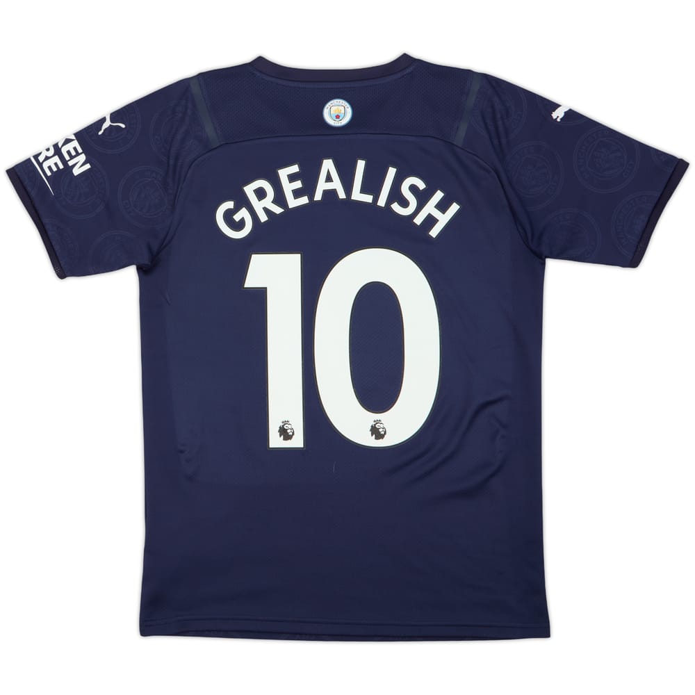 2021-22 Manchester City Third Shirt Grealish #10 - 7/10 - (S)