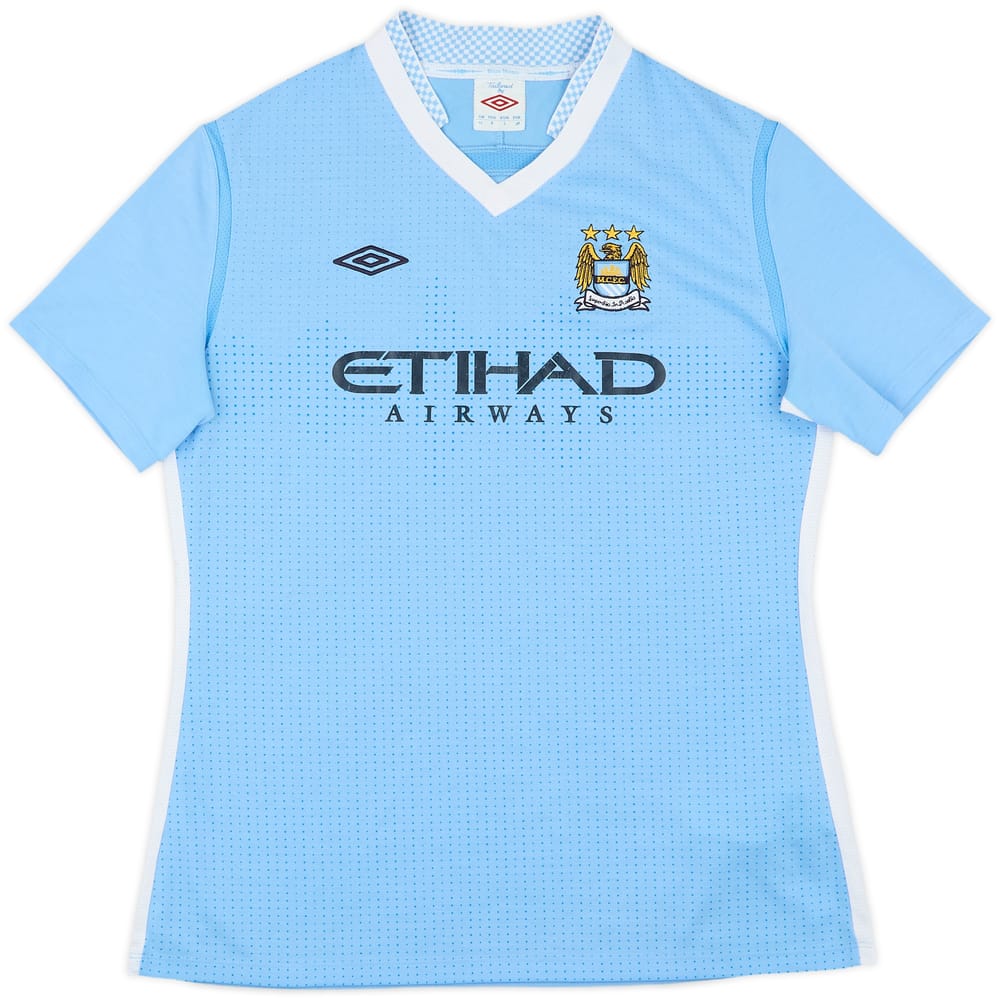 2011-12 Manchester City Home Shirt - 6/10 - (Women's L)