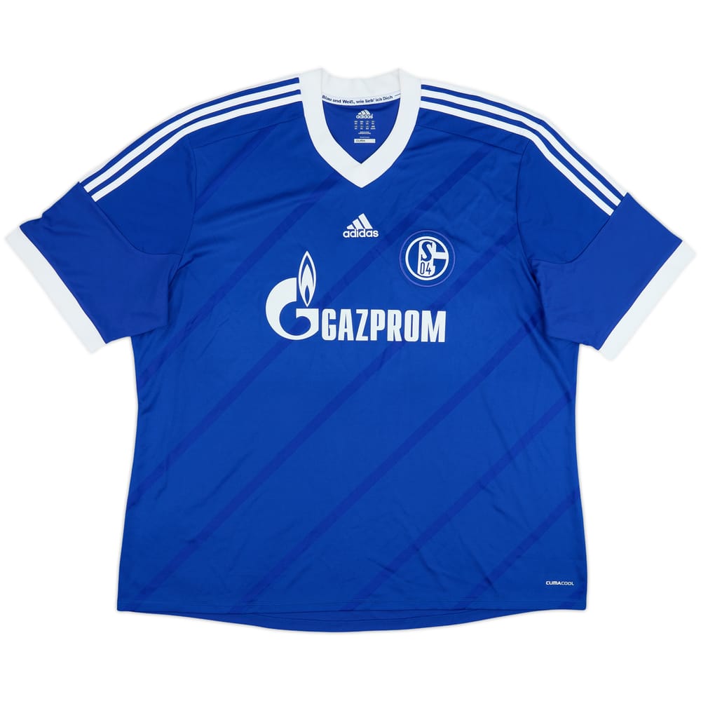 Camiseta de local del Schalke 2012-14 - 8/10 - (3XL)