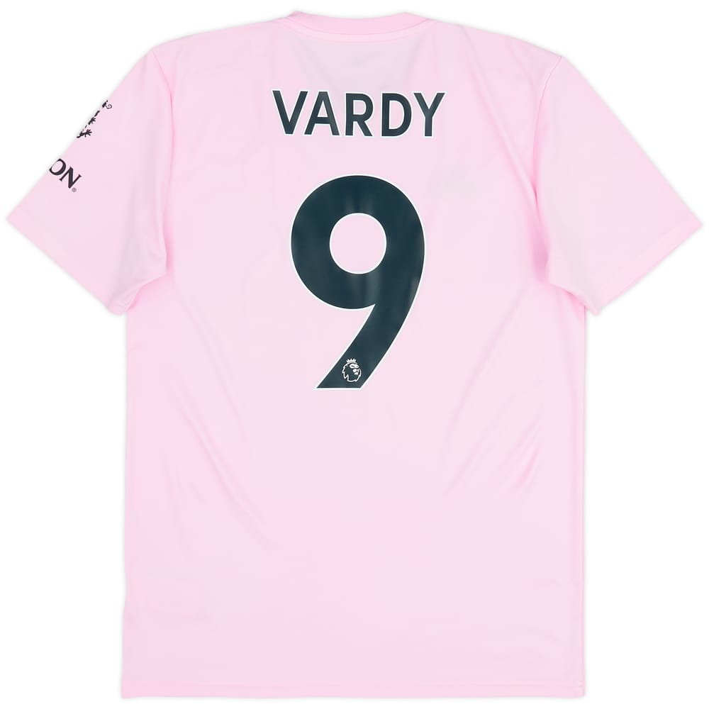 Camiseta de la tercera equipación del Leicester 2019-20 Vardy #9 - 8/10 - (S)