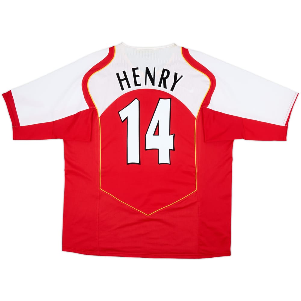 2004-05 Arsenal Home Shirt Henry #14 - 9/10 - (XXL)