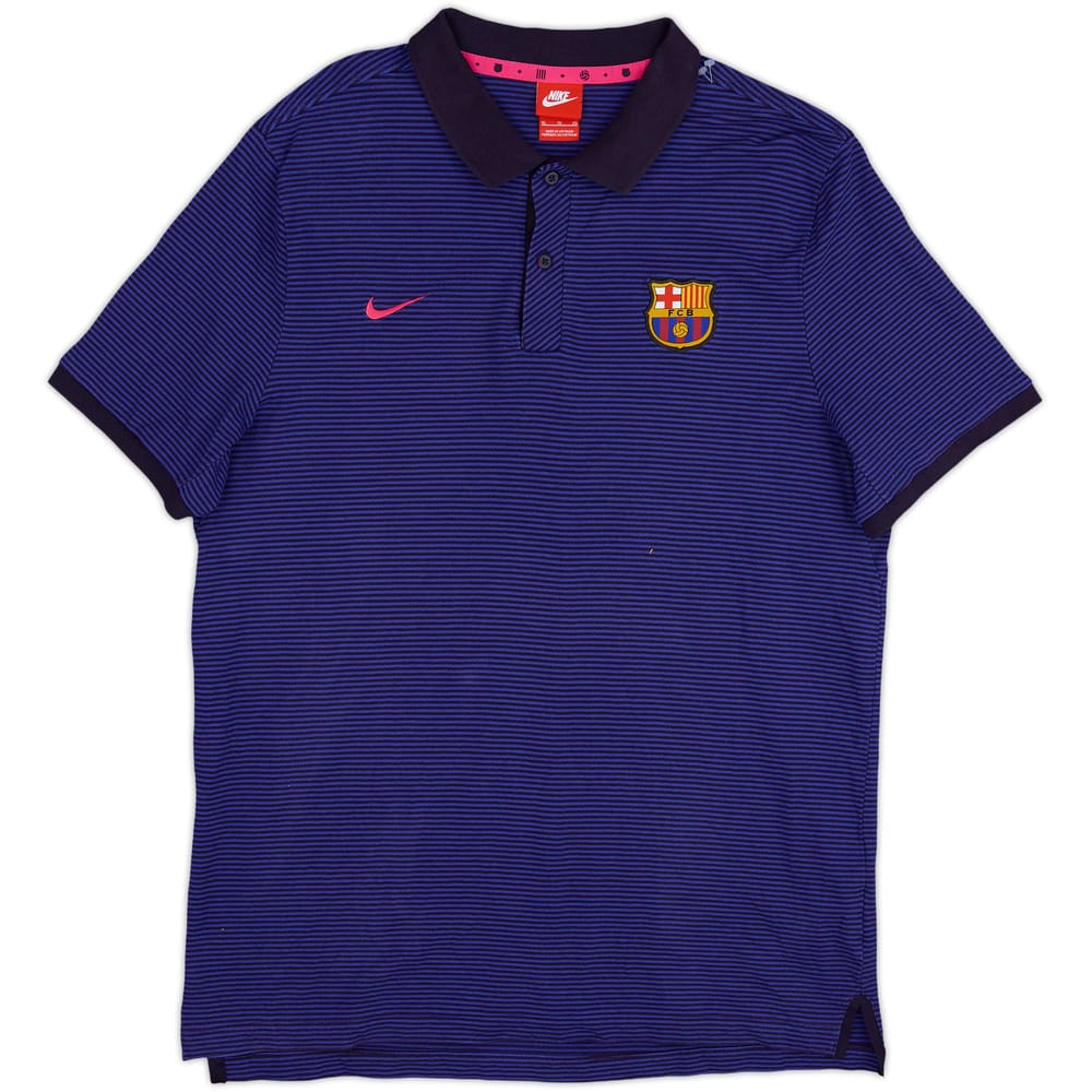 2016-17 Barcelona Nike Polo Shirt - 8/10 - (XL)