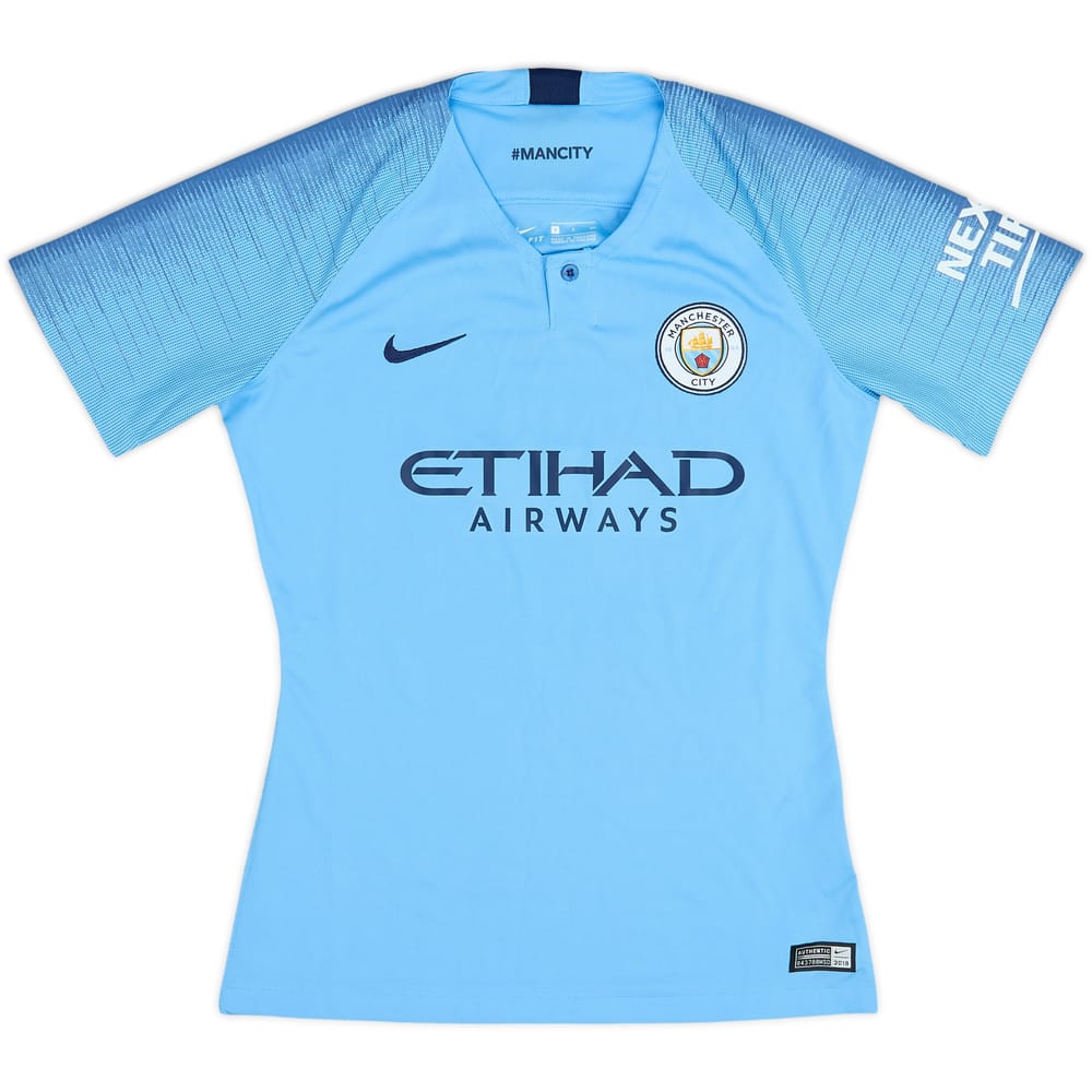2018-19 Manchester City Home Shirt - 8/10 - (Women's S)