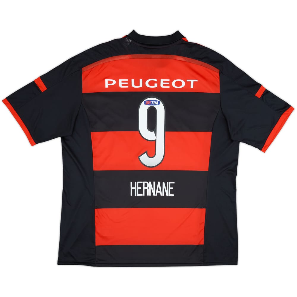 2014 Flamengo Home Shirt Hernane #9 - 8/10 - (XXL)