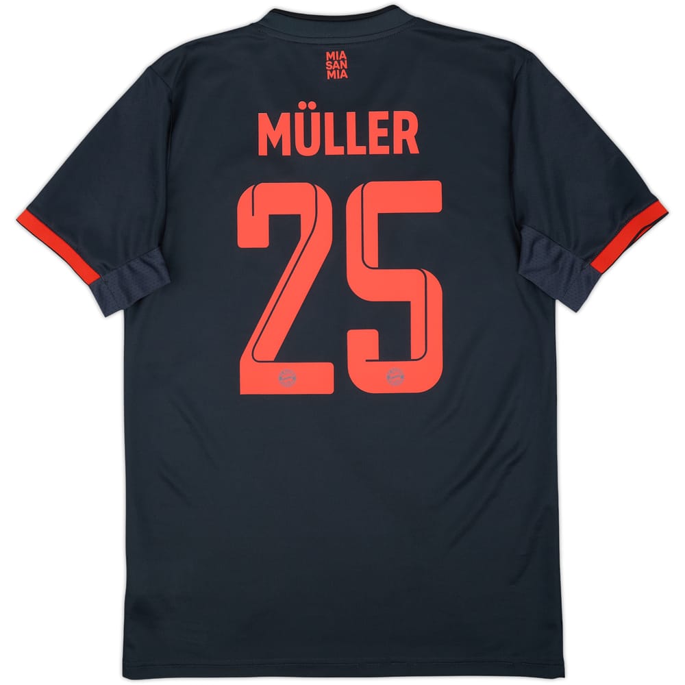 2022-23 Bayern Munich Third Shirt Muller #25 - 8/10 - (S)