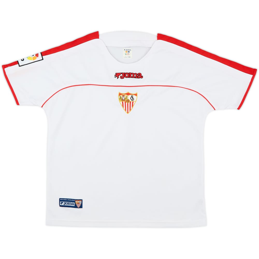 2002-03 Sevilla Home Shirt - 7/10 - (S)