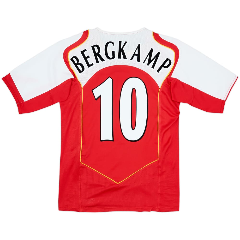2004-05 Arsenal Home Shirt Bergkamp #10 - 8/10 - (S)