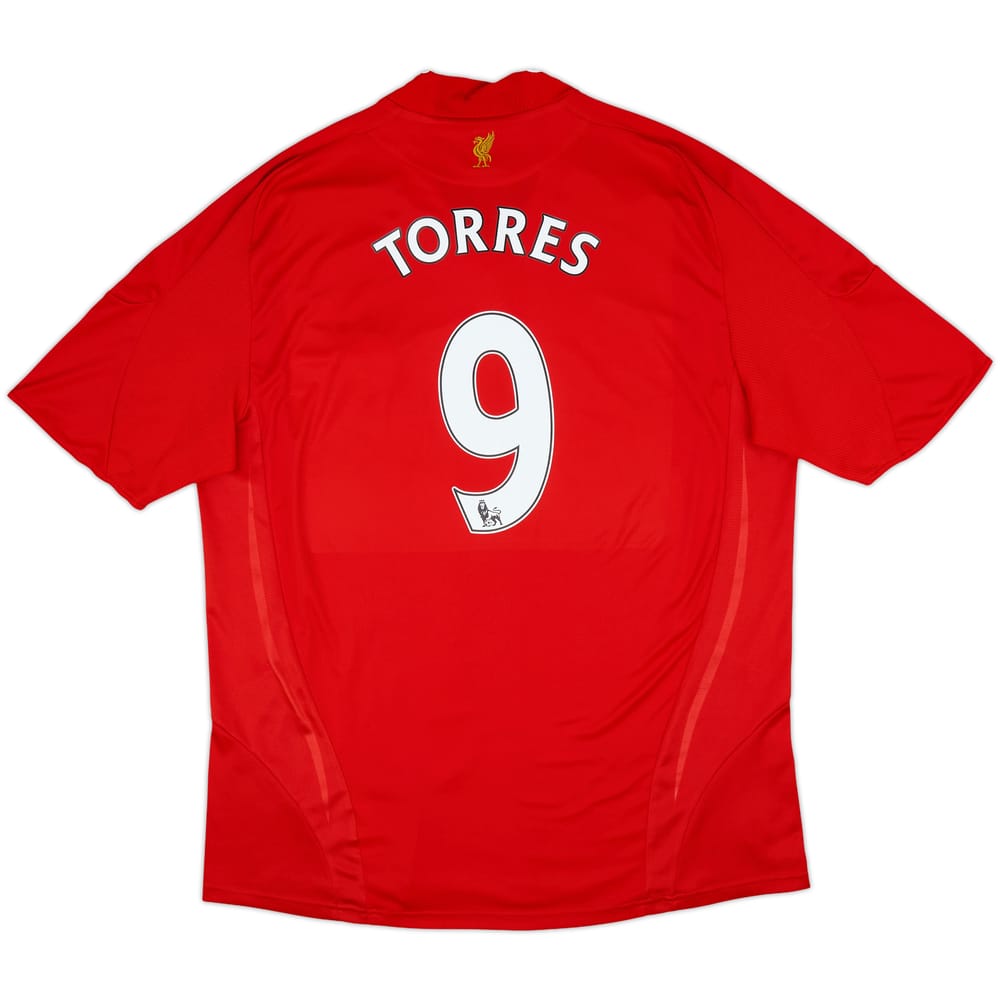 2008-10 Liverpool Home Shirt Torres #9 - 5/10 - (XXL)