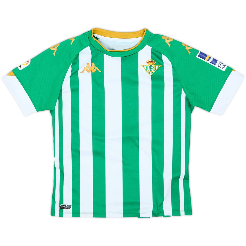 2020-21 Real Betis Home Shirt - 6/10 - (9-10 Years)