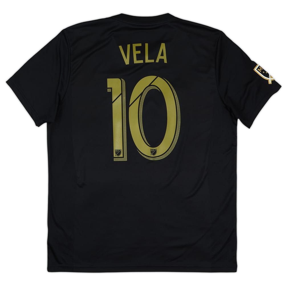 2018 LA FC Home Shirt Vela #10 - 8/10 - (L)