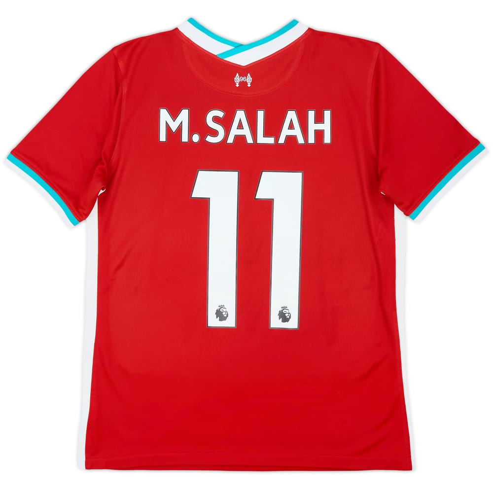 2020-21 Liverpool Home Shirt M.Salah #11 - 8/10 - (13-15 Years)