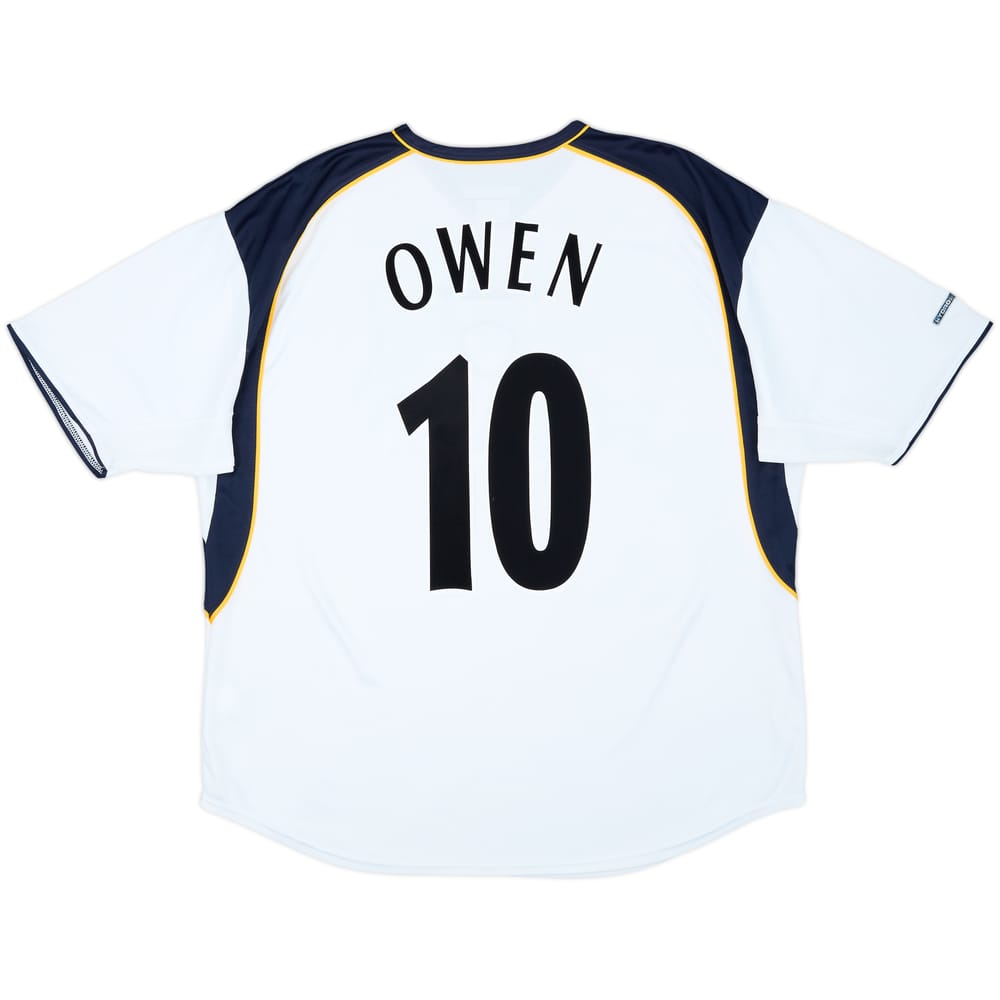 2001-03 Liverpool Away Shirt Owen #10 - 8/10 - (XL/XXL)