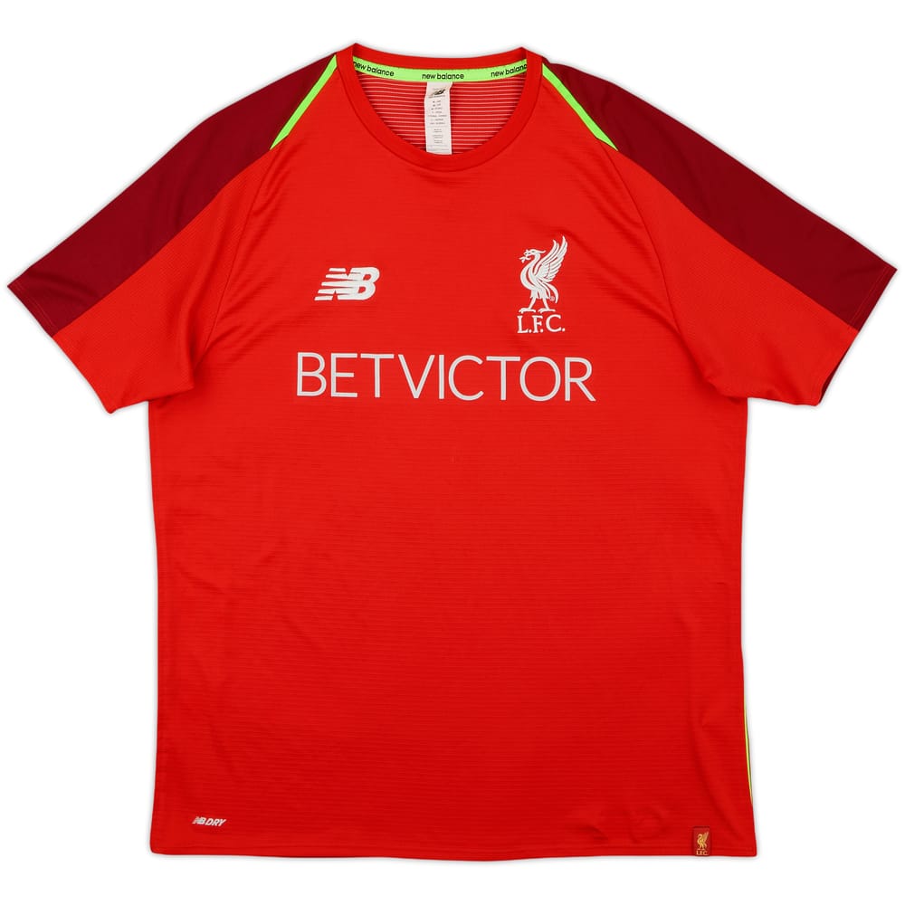 2018-19 Liverpool New Balance Training Shirt - 9/10 - (M)