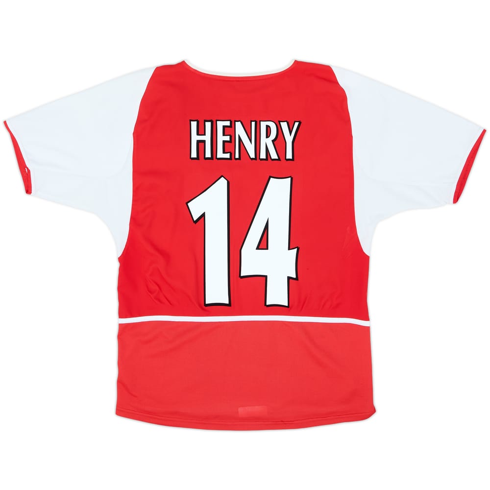2002-04 Arsenal Home Shirt Henry #14 - 8/10 - (S)