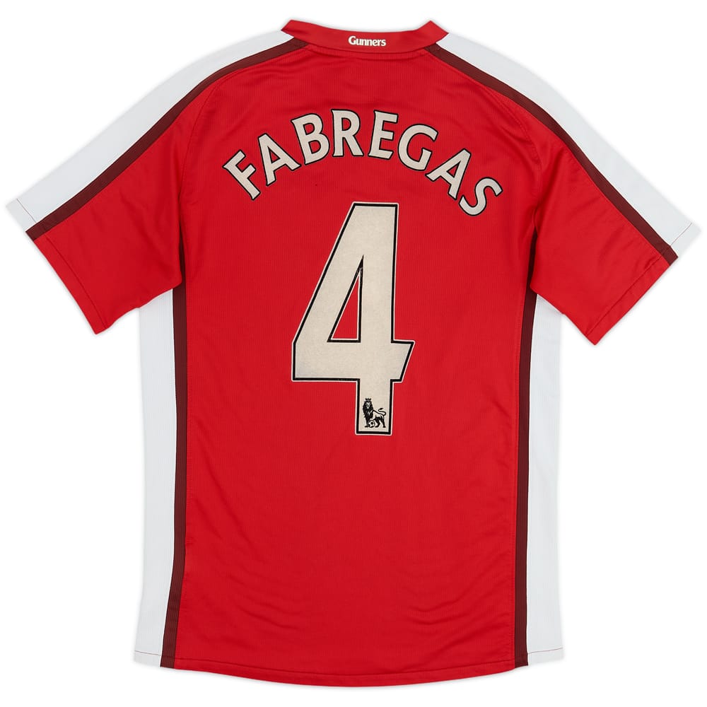 Camiseta de local del Arsenal 2008-10 Fabregas #4 - 5/10 - (S)
