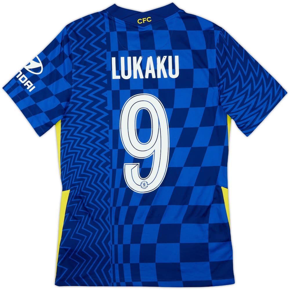2021-22 Chelsea Home Shirt Lukaku #9 - 6/10 - (S)