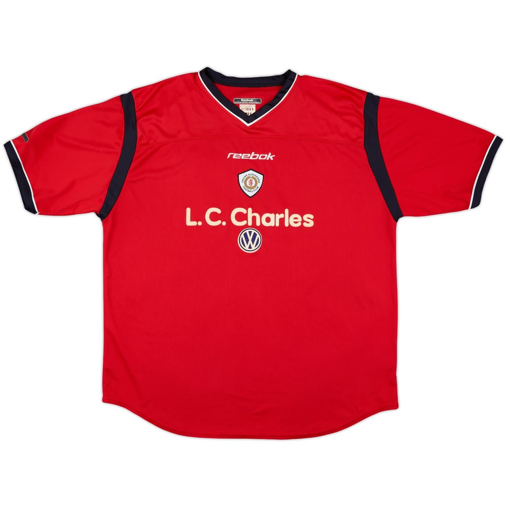 2001-02 Crewe Alexandra Home Shirt - 8/10 - (XL)