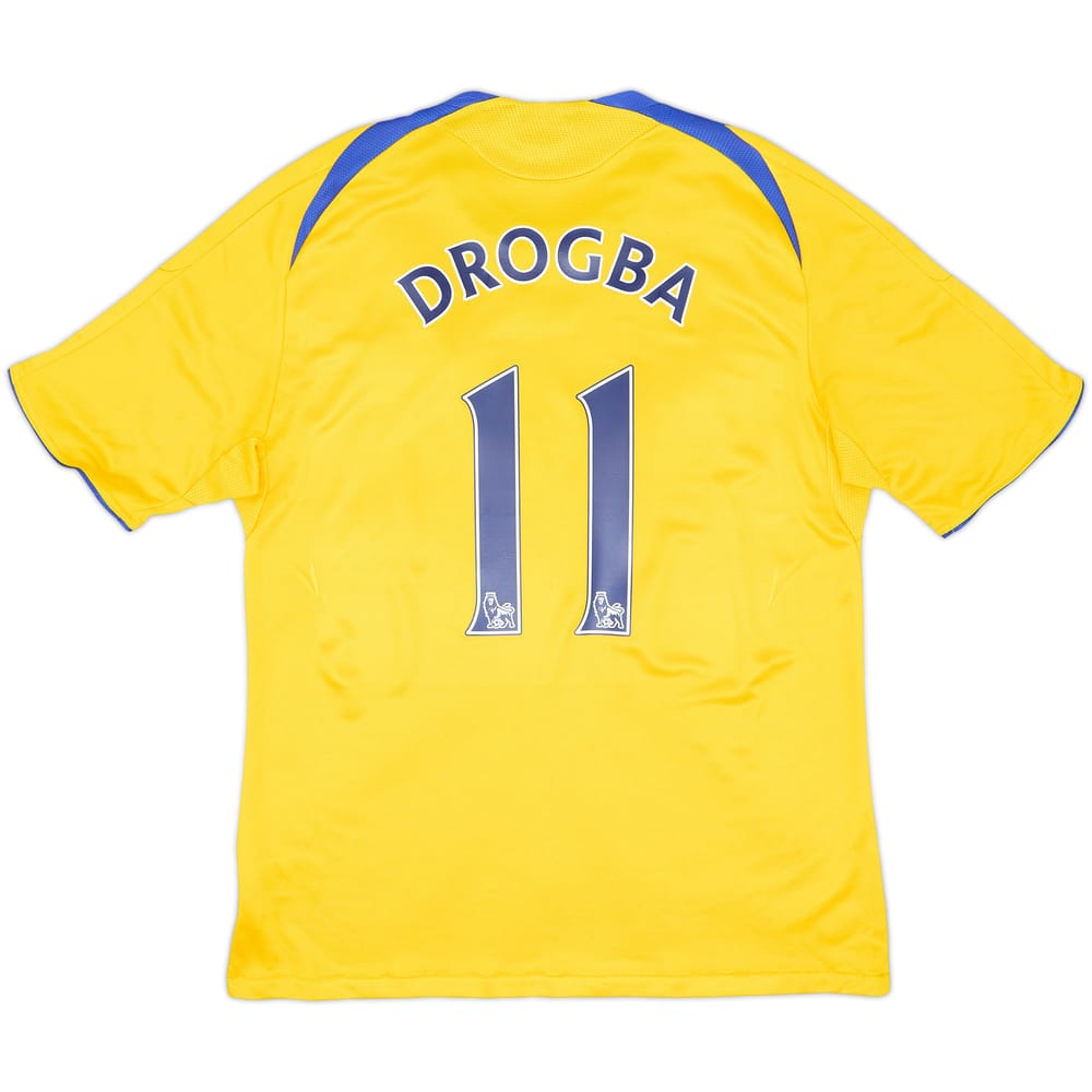 Camiseta de la tercera equipación del Chelsea 2008-09 Drogba #11 - 6/10 - (L)