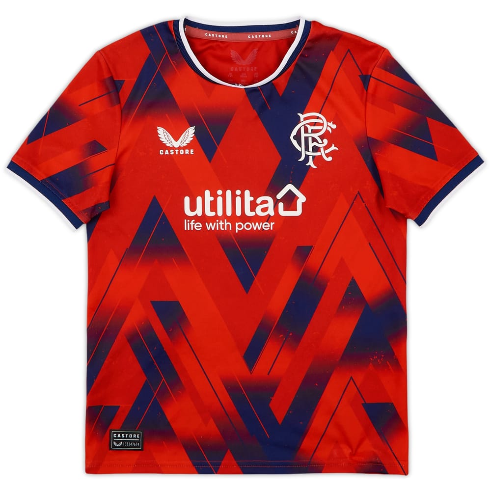 2023-24 Rangers Fourth Shirt Mason - 10/10 - (7-8 Years)