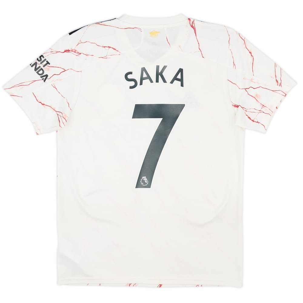 2020-21 Arsenal Away Shirt Saka #7 - 7/10 - (M)