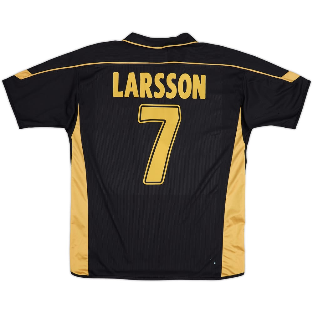 2003-04 Celtic Away Shirt Larsson #7 - 5/10 - (L)