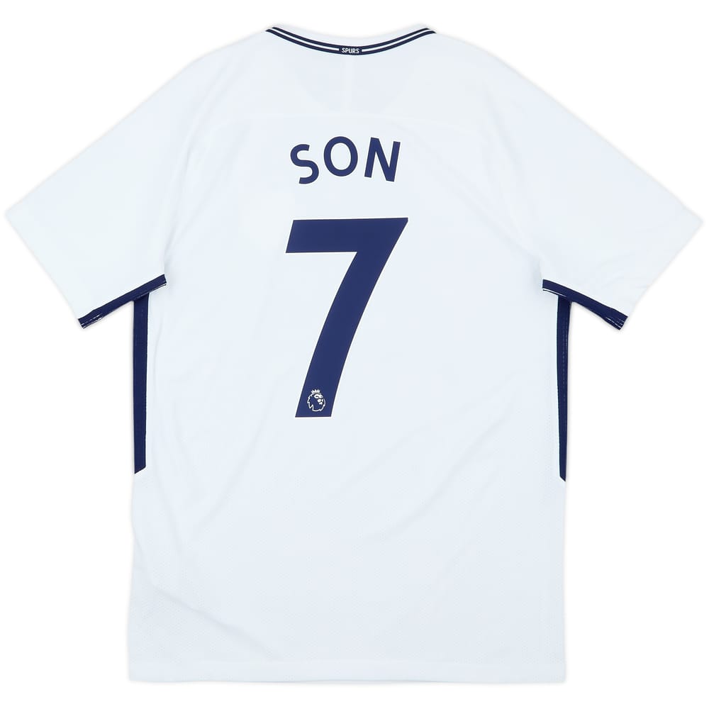 2017-18 Tottenham Authentic Home Shirt Son #7 - 8/10 - (M)