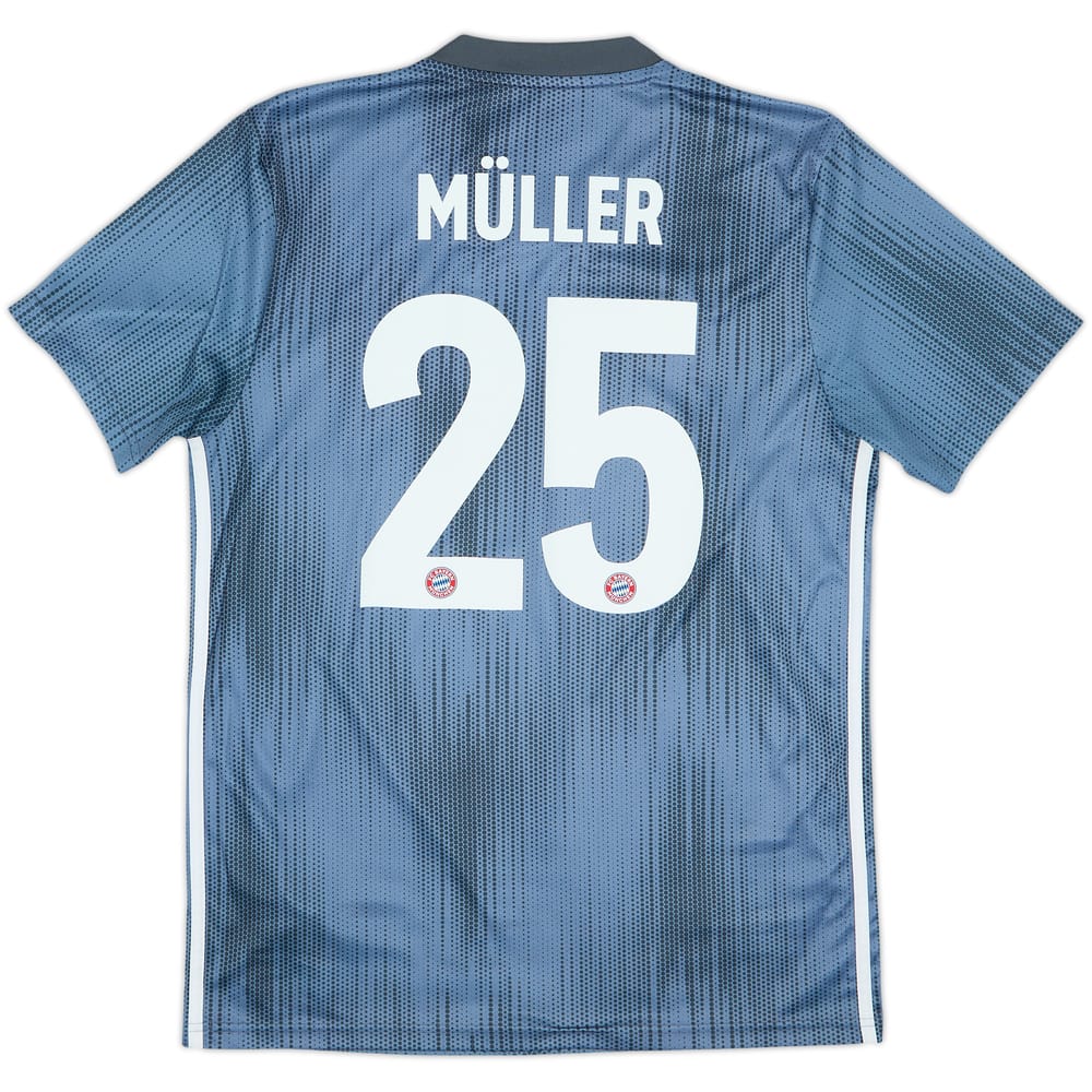 2018-19 Bayern Munich Third Shirt Muller #25 - 4/10 - (M)