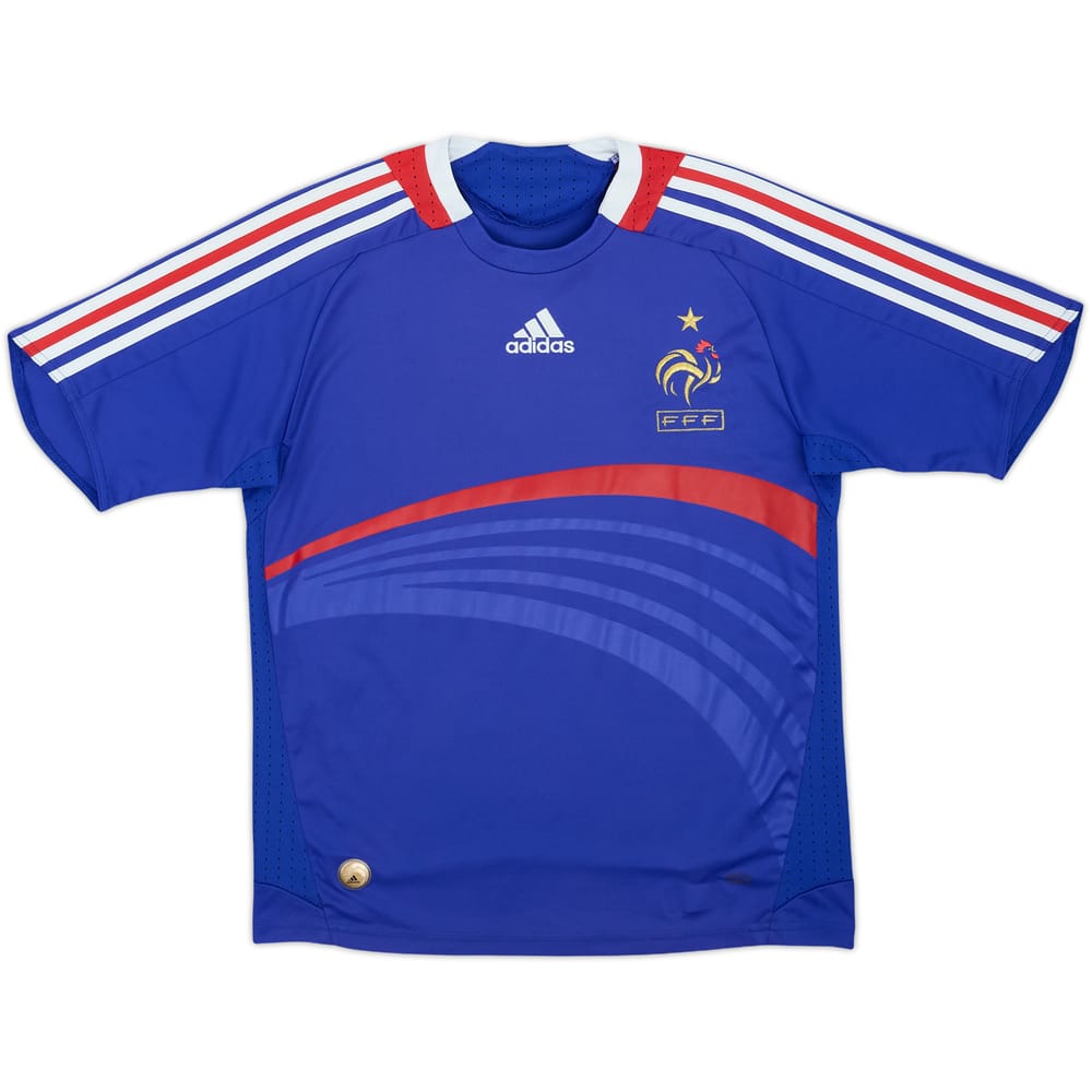 2007-08 France Home Shirt - 6/10 - (L.Boys)