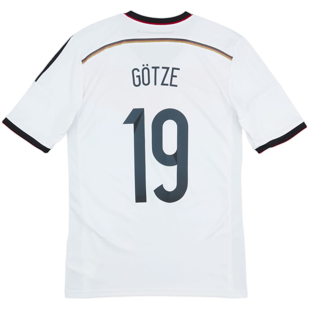 2014-15 Germany Home Shirt Gotze #19 - 8/10 - (M)