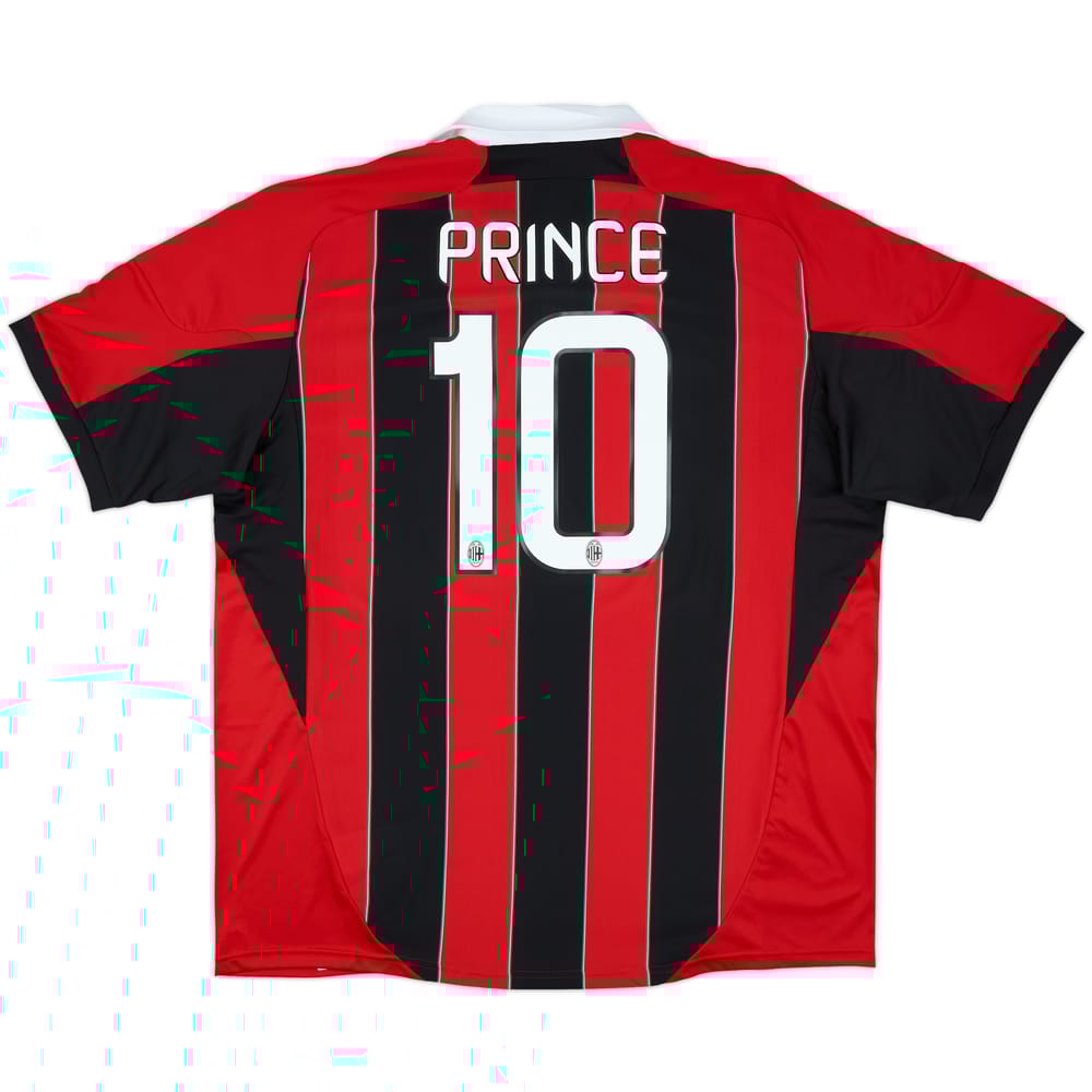 2012-13 AC Milan Home Shirt Prince #10 - 10/10 - (XXL)
