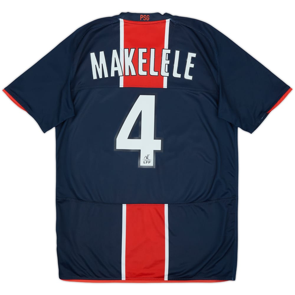 Camiseta de local de Paris Saint-Germain 2008-09 Makelele #4 - 5/10 - (S)